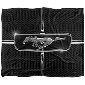 Ford Blanket, 50"x60" 1965 Mustang Grill Silky Touch Super Soft Throw Blanket