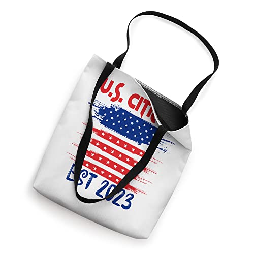 Proud Citizens US American New Citizenship Gifts USA Flag Tote Bag