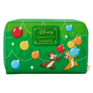 Loungefl Chip n Dale Ornaments Zip Around Wallet