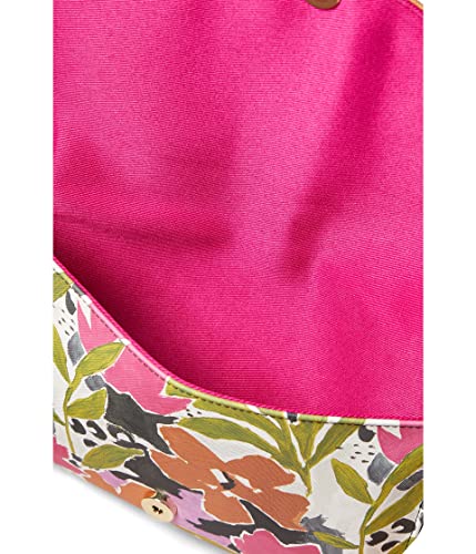 MAGNOLY Printed Magnolia Pouch, Pink