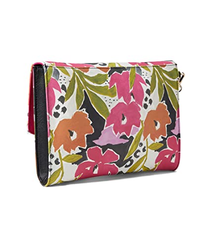 MAGNOLY Printed Magnolia Pouch, Pink