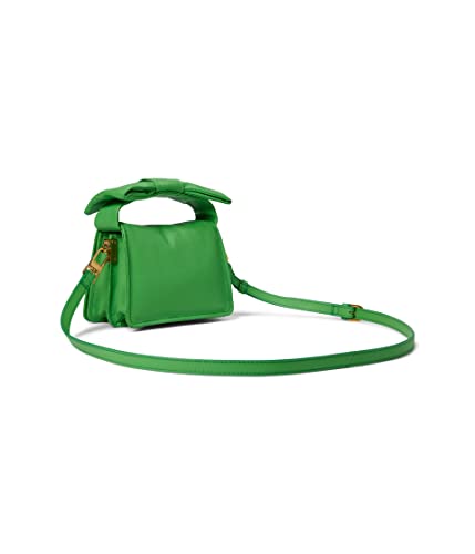 NIASINA Bow Detail Mini Cross Body Bag, Green