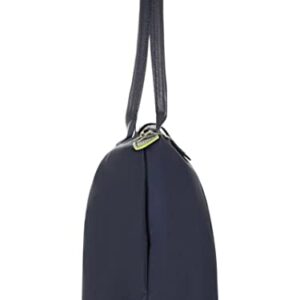 Longchamp 'Medium 'Le Pliage Green' Nylon Tote Shoulder Bag, Navy