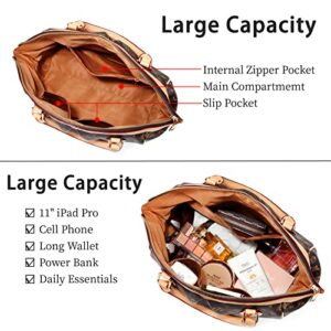 Tote Handbag for Women Designer Dumpling Bag Luxury Hobo Handbag Fashion Faux Leather Satchel Purse Trendy Pochette Bag with Top Handle