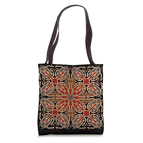 ATELIER H Artisan "Novelty Boho Geometric" Modern Tote Bag