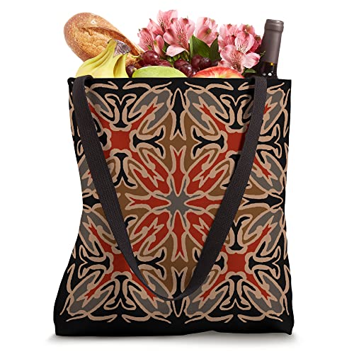 ATELIER H Artisan "Novelty Boho Geometric" Modern Tote Bag