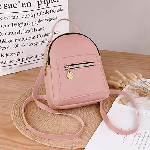 Practical Exquisite Bag for Ladies Fashion Women Shoulders Small Backpack Letter Purse Mobile Phone Messenger Bag