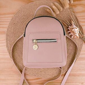 Practical Exquisite Bag for Ladies Fashion Women Shoulders Small Backpack Letter Purse Mobile Phone Messenger Bag