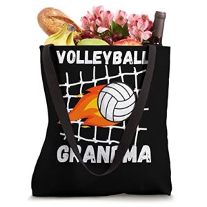 Volleyball Grandma For Women Family Matching Player Grandma Tote Bag