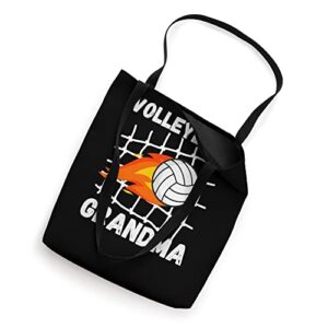 Volleyball Grandma For Women Family Matching Player Grandma Tote Bag