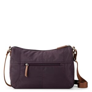 The Sak Womens Esperato Recycled Nylon Hobo, Aubergine, One Size US