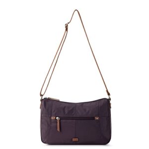 The Sak Womens Esperato Recycled Nylon Hobo, Aubergine, One Size US