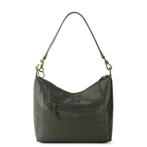 The Sak Womens Alameda Hobo Bag In Leather, Moss, One Size US