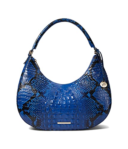 BRAHMIN Ombre Melbourne Bekka Shoulder Bag Blue Viper One Size