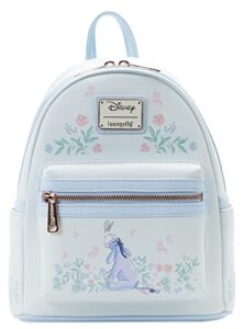 loungefly eeyore mini backpack handbag floral print double strap shoulder bag