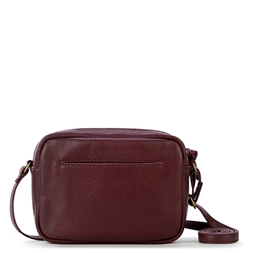 The Sak Womens De Young Leather Camera Bag, Cabernet, One Size US