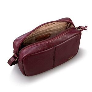 The Sak Womens De Young Leather Camera Bag, Cabernet, One Size US