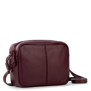 The Sak Womens De Young Leather Camera Bag, Cabernet, One Size US