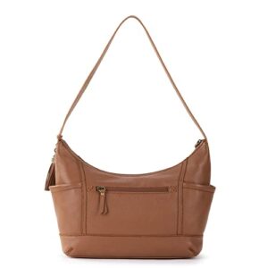 The Sak Womens Leather, & Silhouette, Supple, Kendra Hobo Bag in Leather Timeless Elevated Silhouette Soft Supple Handcrafted Sustainably, Tobacco, One Size US