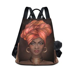senya women’s fashion backpack purses, african american woman black backpack shoulder bag for women