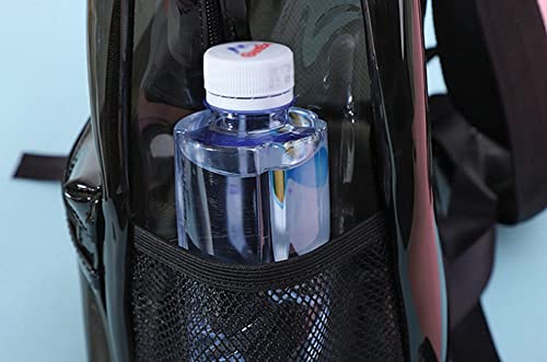 Tellrain Clear Backpack Purse for Women Large Capacity Heavy Duty Transparent Backpacks Fashion PVC Beach Bag Bookbags