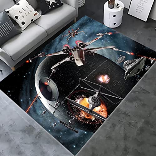 Starwars Rug, Death Star Rug, C569 (47”x71”)=120x180cm