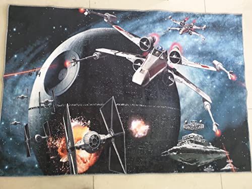 Starwars Rug, Death Star Rug, C569 (47”x71”)=120x180cm