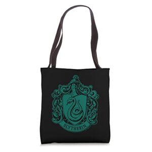 harry potter slytherin simple house crest tote bag