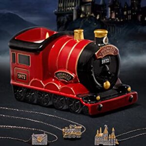 Charmed Aroma Harry Potter Hogwarts Express Scented Candle Surprise Necklace Inside, Jewelry Candle for Women, Home Décor | Collectible |Accessories Gift