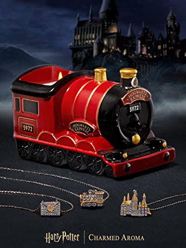 Charmed Aroma Harry Potter Hogwarts Express Scented Candle Surprise Necklace Inside, Jewelry Candle for Women, Home Décor | Collectible |Accessories Gift