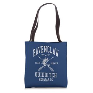 harry potter ravenclaw quidditch team seeker tote bag