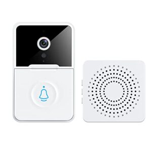 ring doorbell wireless with hd video, 65° view angle, intelligent visual electrical equipment, ring video doorbell with night vision,two way audio, 2.4g wifi smart doorbell, home security system