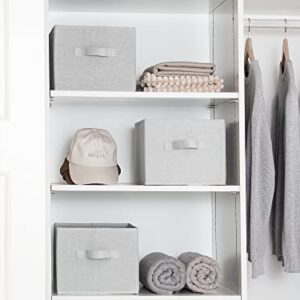 StorageWorks Closet Storage Bins, Storage Box, Foldable Closet Baskets and Bins for Shelves