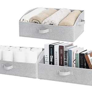 StorageWorks Closet Storage Bins, Storage Box, Foldable Closet Baskets and Bins for Shelves