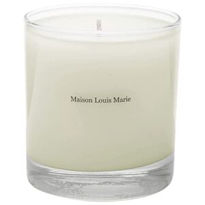 maison louis marie – no.12 bousval natural soy wax candle | luxury clean beauty + non-toxic fragrance (8.5 oz | 240 g)