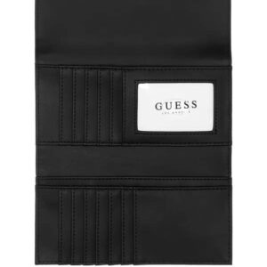 GUESS Factory Women's Milena Color-Block Slim Clutch Black Wallet