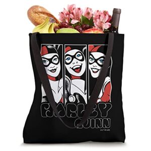DC Comics Batman Harley Quinn Comic Panels Tote Bag