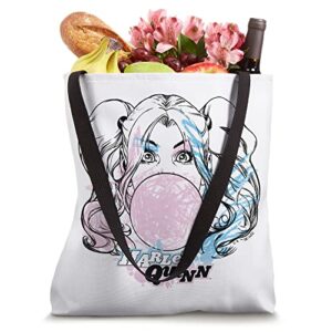 DC Comics Batman Harley Quinn Coloring Book Sketch Tote Bag