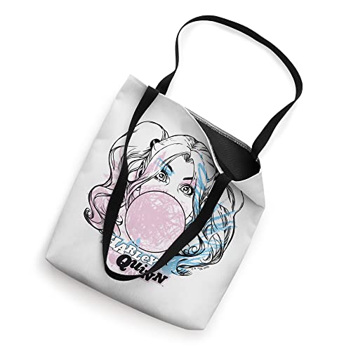 DC Comics Batman Harley Quinn Coloring Book Sketch Tote Bag