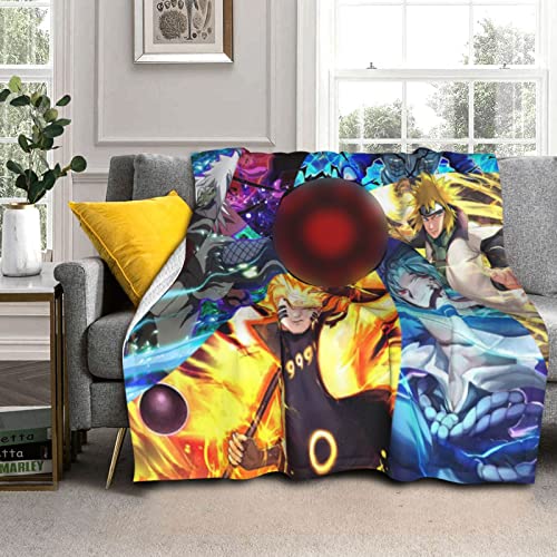 QRFQZCH Anime Throw Blanket Cartoon Flannel Bed Throw Blankets Bedding Warm Bed Blanket Sofa Blanket Home Decor Air-Conditioning Blanket - 4 60"X 50"