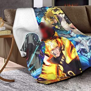 QRFQZCH Anime Throw Blanket Cartoon Flannel Bed Throw Blankets Bedding Warm Bed Blanket Sofa Blanket Home Decor Air-Conditioning Blanket - 4 60"X 50"