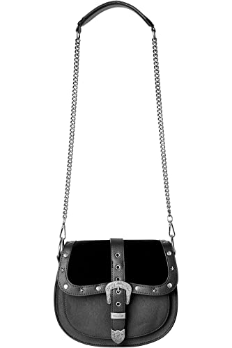 Killstar Westbound Buckle Star Stud Crossbody Chain Handbag Purse KSRA005538