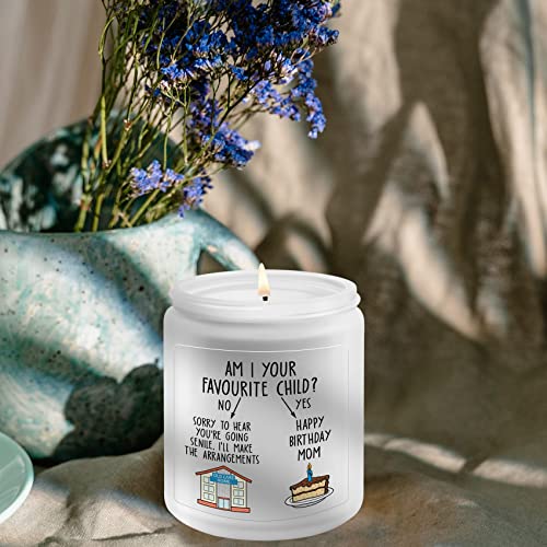 Funny Gifts for Mom Birthday- Mom Birthday Gifts, Birthday Candle Gift for Mom - Happy Birthday Mom, Lavender Scented