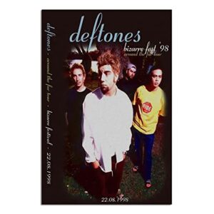 glodse band poster deftones poster art wall canvas pictures for modern room decor prints unframed 12″ x 18″