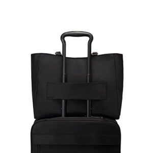 TUMI Voyageur Valetta Large Tote - Black/Gold