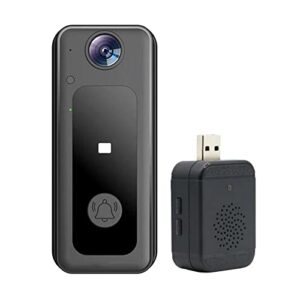 ring doorbell camera wireless with hd video, 130° view, electrical equipment, ring video doorbell with night vision,two way audio,home security system, rechargeable wifi doorbell