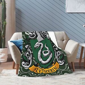 DIGOOD Sly-Therin Blanket Micro Fleece Throw Blanket Soft Cozy Blankets for Bed Couch Living Room 50 X 40 Inch