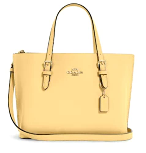 COACH Mini Mollie Tote 25 Crossbody Bag (Vanilla)