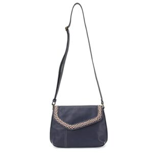 Braided Boho Crossbody - Charming Charms Daisy+HOPE - Navy