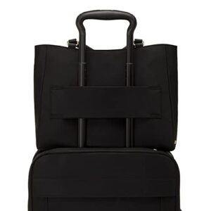 TUMI Voyageur Valetta Medium Tote - Black/Gold